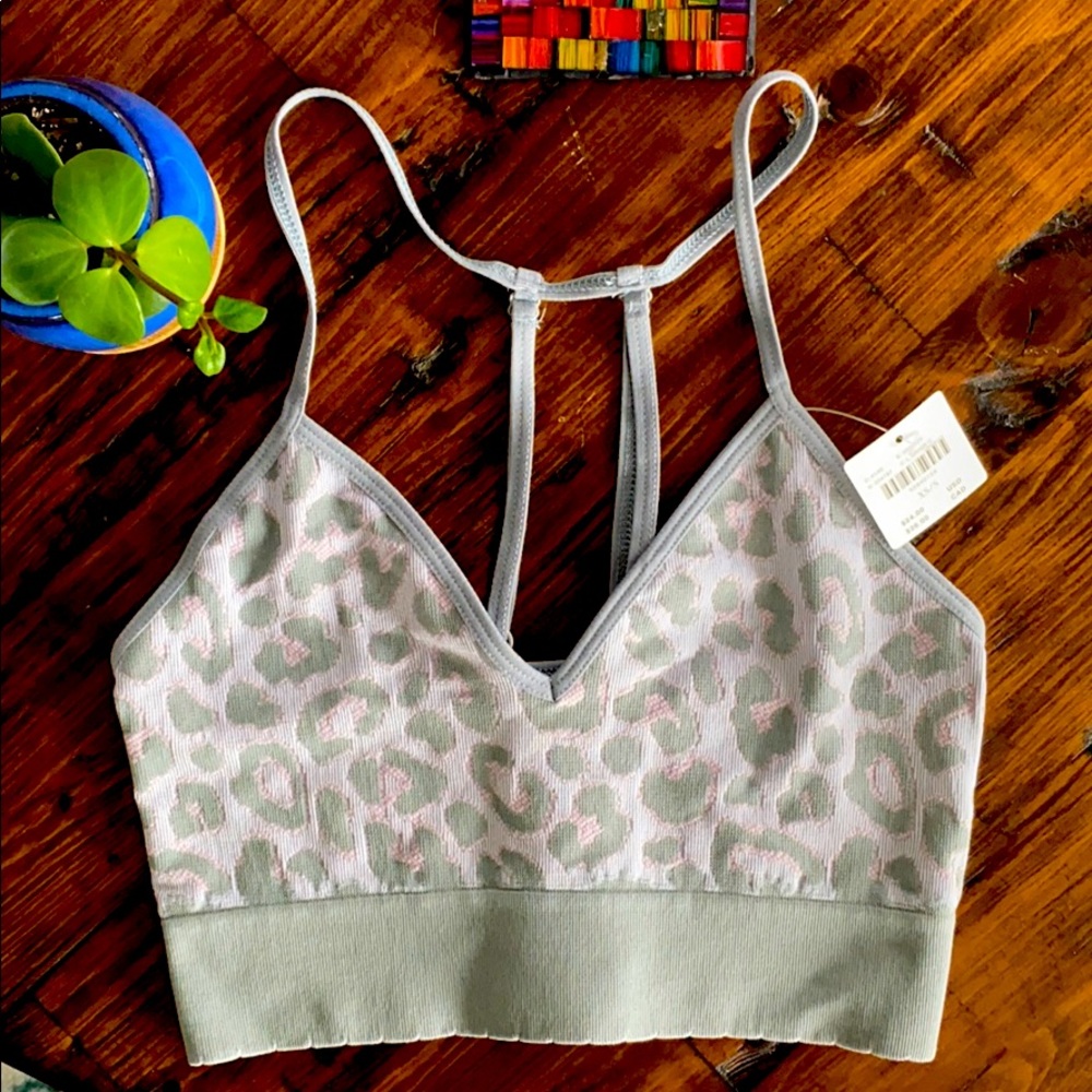 Adjustable T back Bralette by Anthropologie
